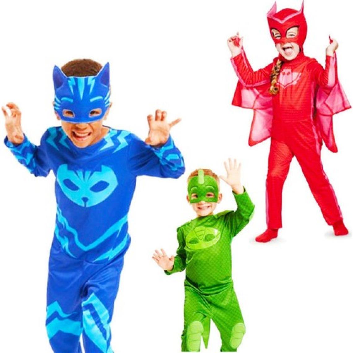 Evistro Pijamaskeliler Kertenkele Çocuk Kostüm 3-5 Yaş