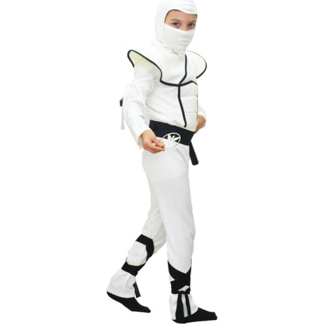 Hkostüm Gizli Ninja Çocuk Kostümü Beyaz Lüks 7 - 8 Yaş