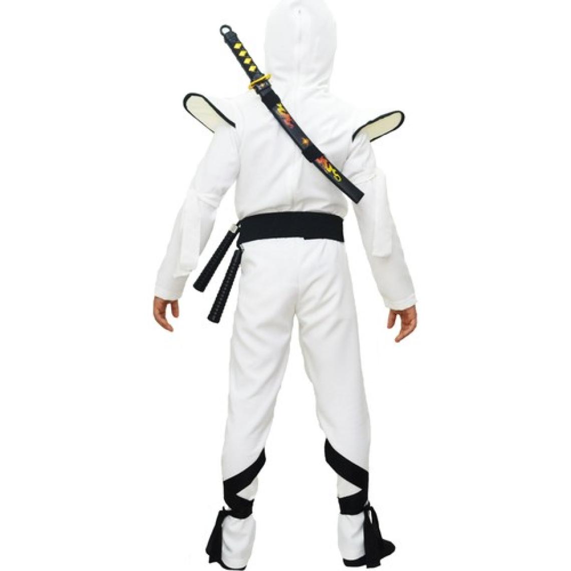 Hkostüm Gizli Ninja Çocuk Kostümü Beyaz Lüks 7 - 8 Yaş