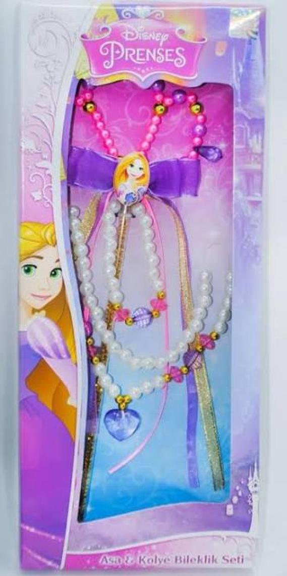 Mega Oyuncak Disney Rapunzel Asa& Kolye Bileklik Seti