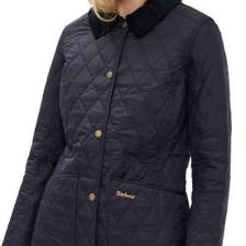 Barbour Annandale Terracotta Kapitone Ceket NY91 Navy