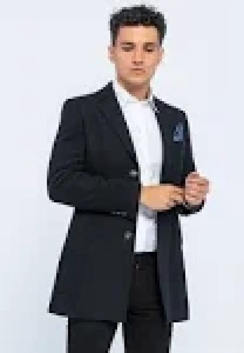 Cekmon Düz Renk Spor Astarlı Erkek Blazer Ceket