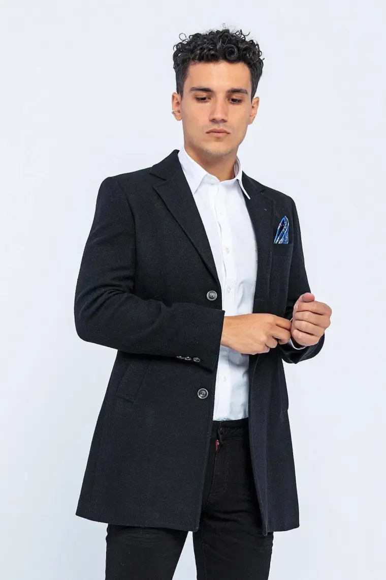 Cekmon Düz Renk Spor Astarlı Erkek Blazer Ceket