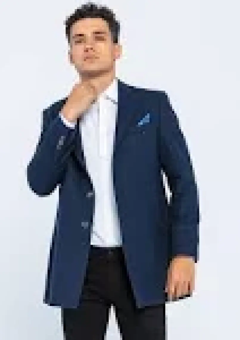 Cekmon Düz Renk Spor Astarlı Erkek Blazer Ceket