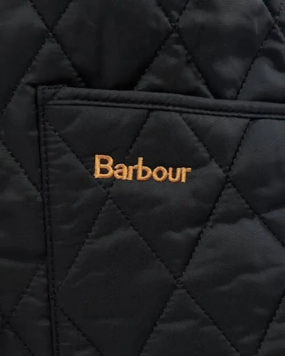 Barbour Annandale Terracotta Kapitone Ceket NY91 Navy
