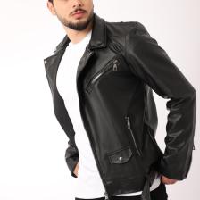 Stil Kombin Kuzey Beli Kemerli Suni Deri Ceket Bl 1261