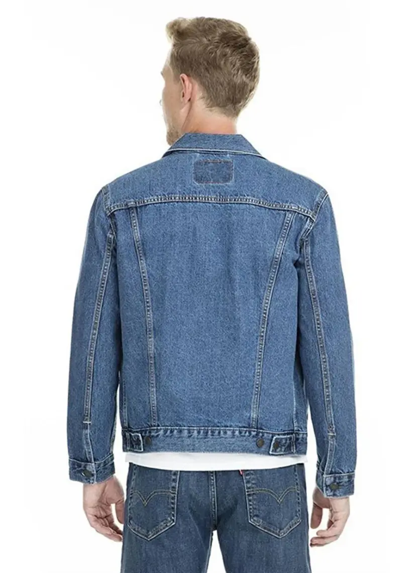 Levi's The Trucker Jacket Med Stonewash İndigo Erkek Trucker
