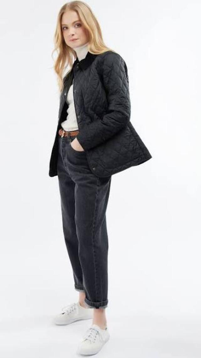 Barbour Annandale Kapitone Ceket BK91 Black
