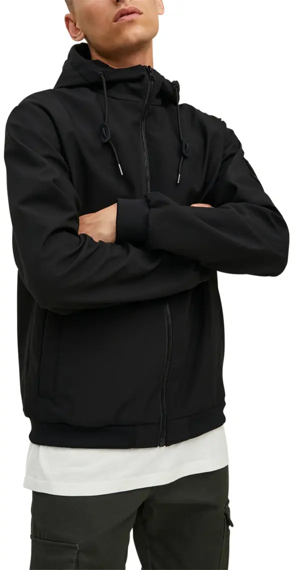 Jack & Jones Jcoclassıc Waffle Jacket Noos Siyah Erkek Mont 12215818-Black