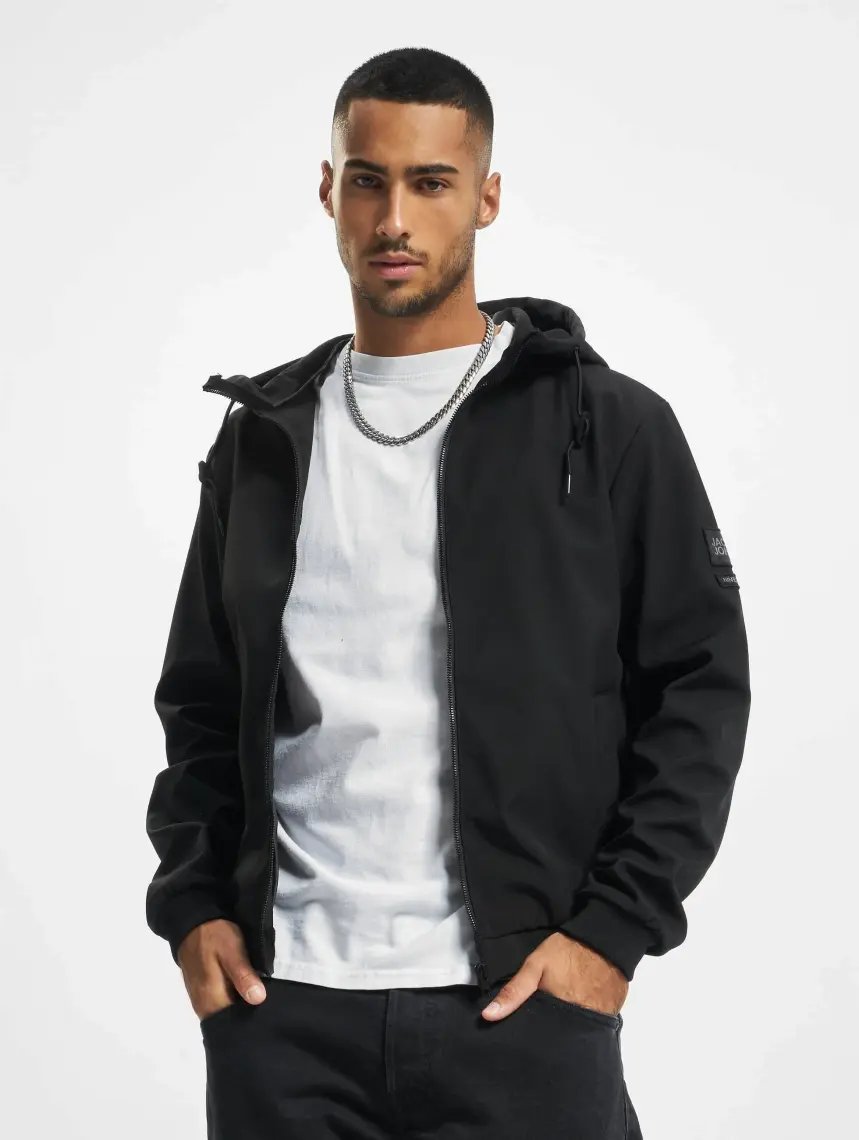 Jack & Jones Jcoclassıc Waffle Jacket Noos Siyah Erkek Mont 12215818-Black