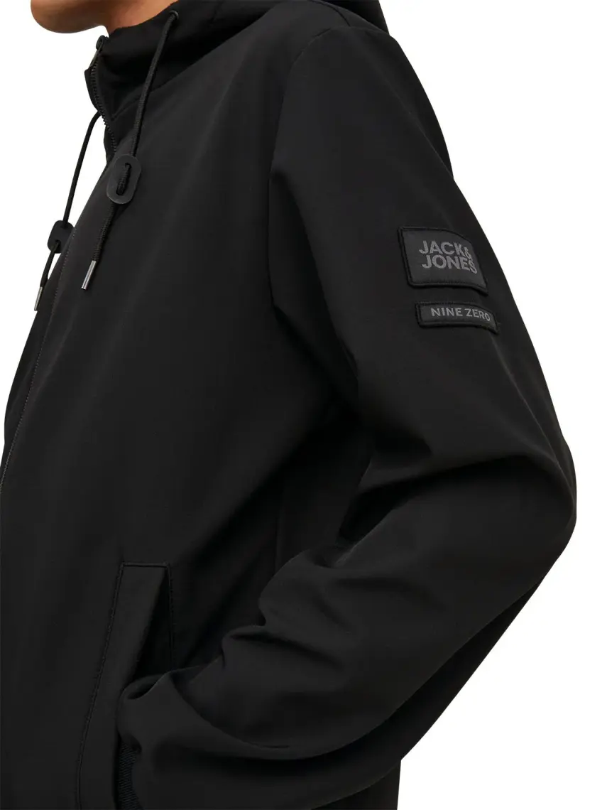 Jack & Jones Jcoclassıc Waffle Jacket Noos Siyah Erkek Mont 12215818-Black