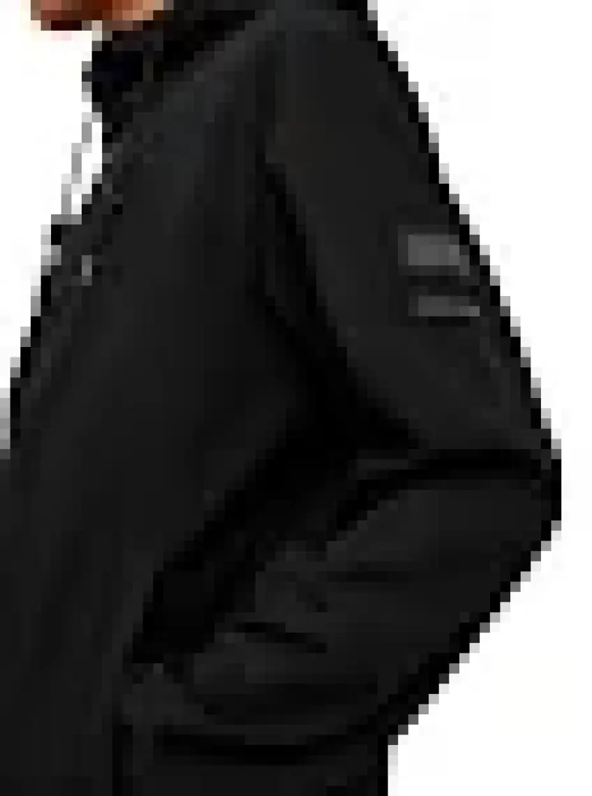 Jack & Jones Jcoclassıc Waffle Jacket Noos Siyah Erkek Mont 12215818-Black
