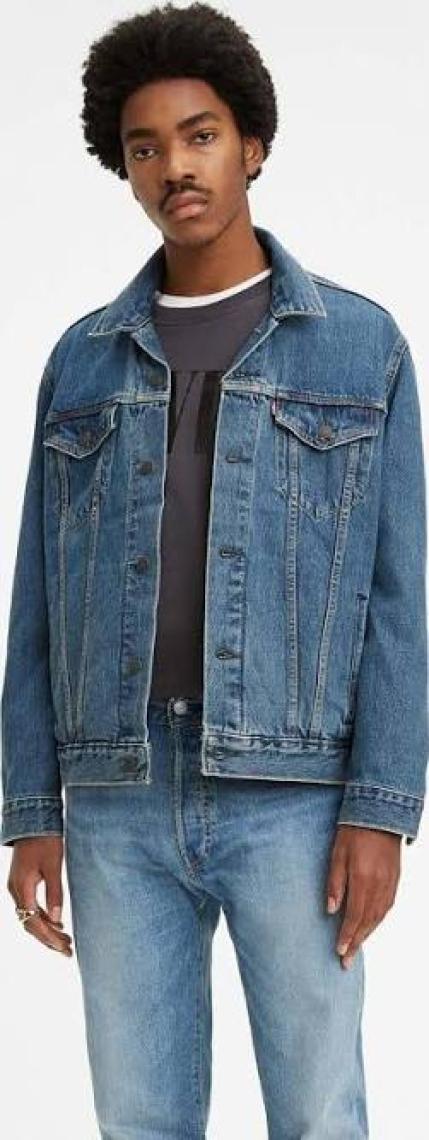 Levi's The Trucker Jacket Med Stonewash İndigo Erkek Trucker
