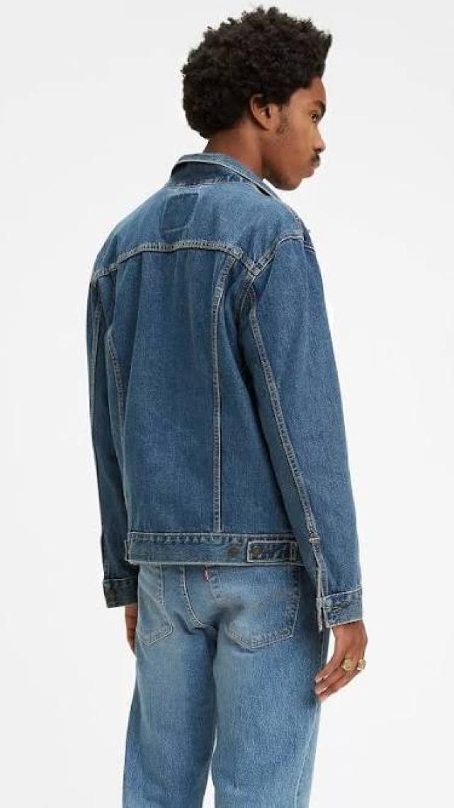 Levi's The Trucker Jacket Med Stonewash İndigo Erkek Trucker