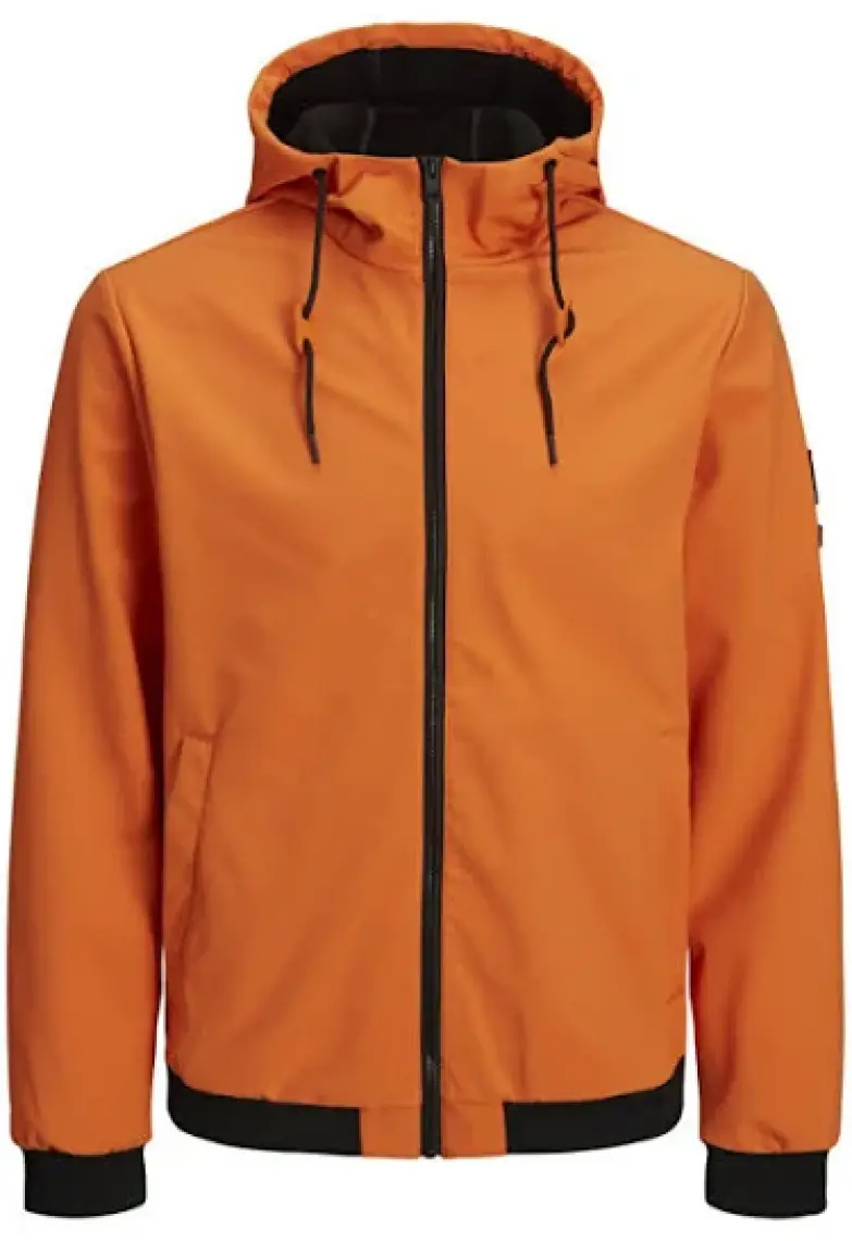 Jack & Jones Jcoclassıc Waffle Jacket Noos Turuncu Erkek Mont 12215818-Manda