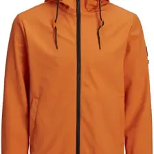 Jack & Jones Jcoclassıc Waffle Jacket Noos Turuncu Erkek Mont 12215818-Manda
