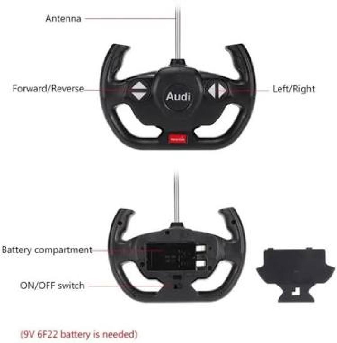Rastar R/C Uzaktan Kumandalı Audi R8 LMS Işıklı Araba 1/14