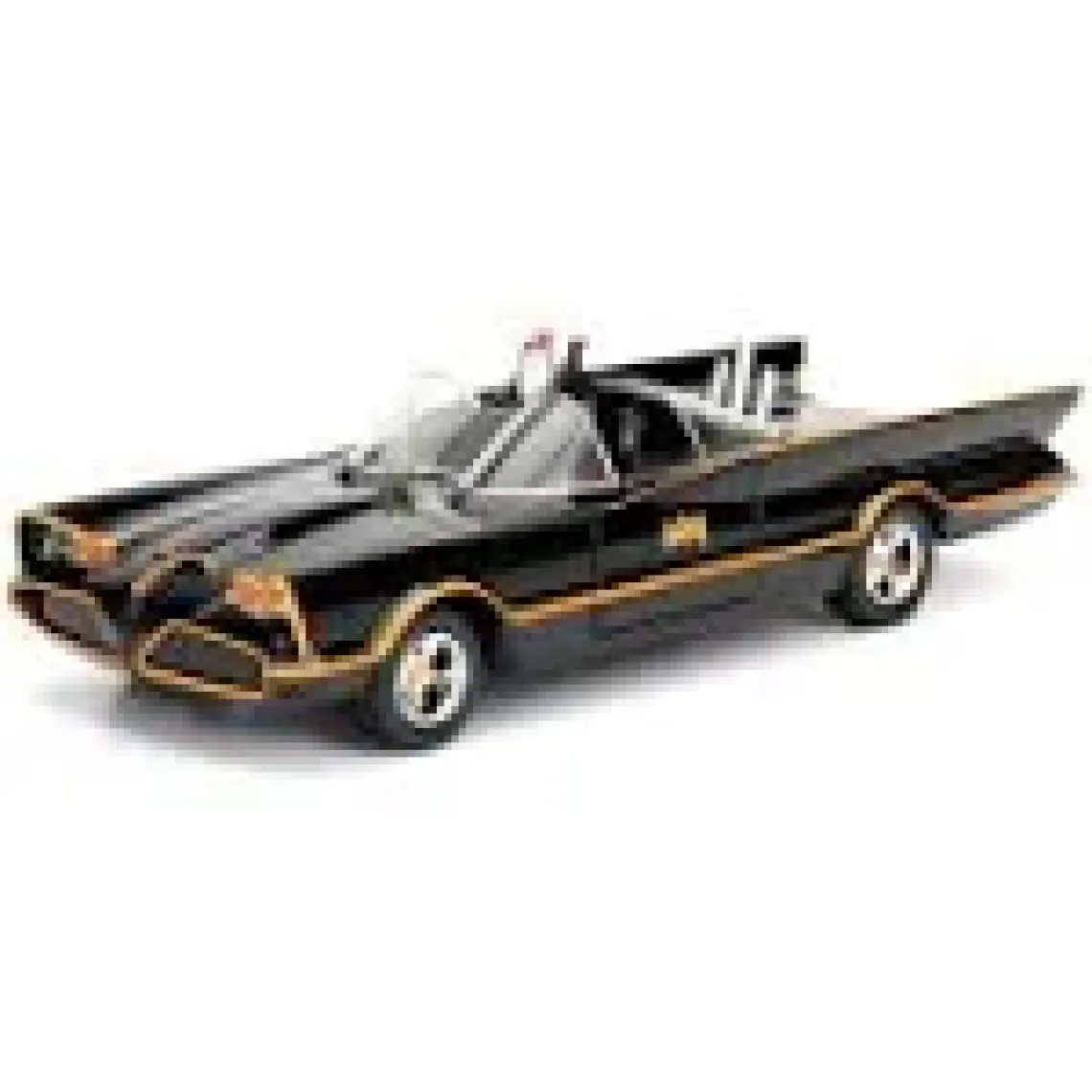 Jada Toys 1/24 Die Cast Model 1966 Classic TV Serisi Batman İle Robin Figür ve Batmobile