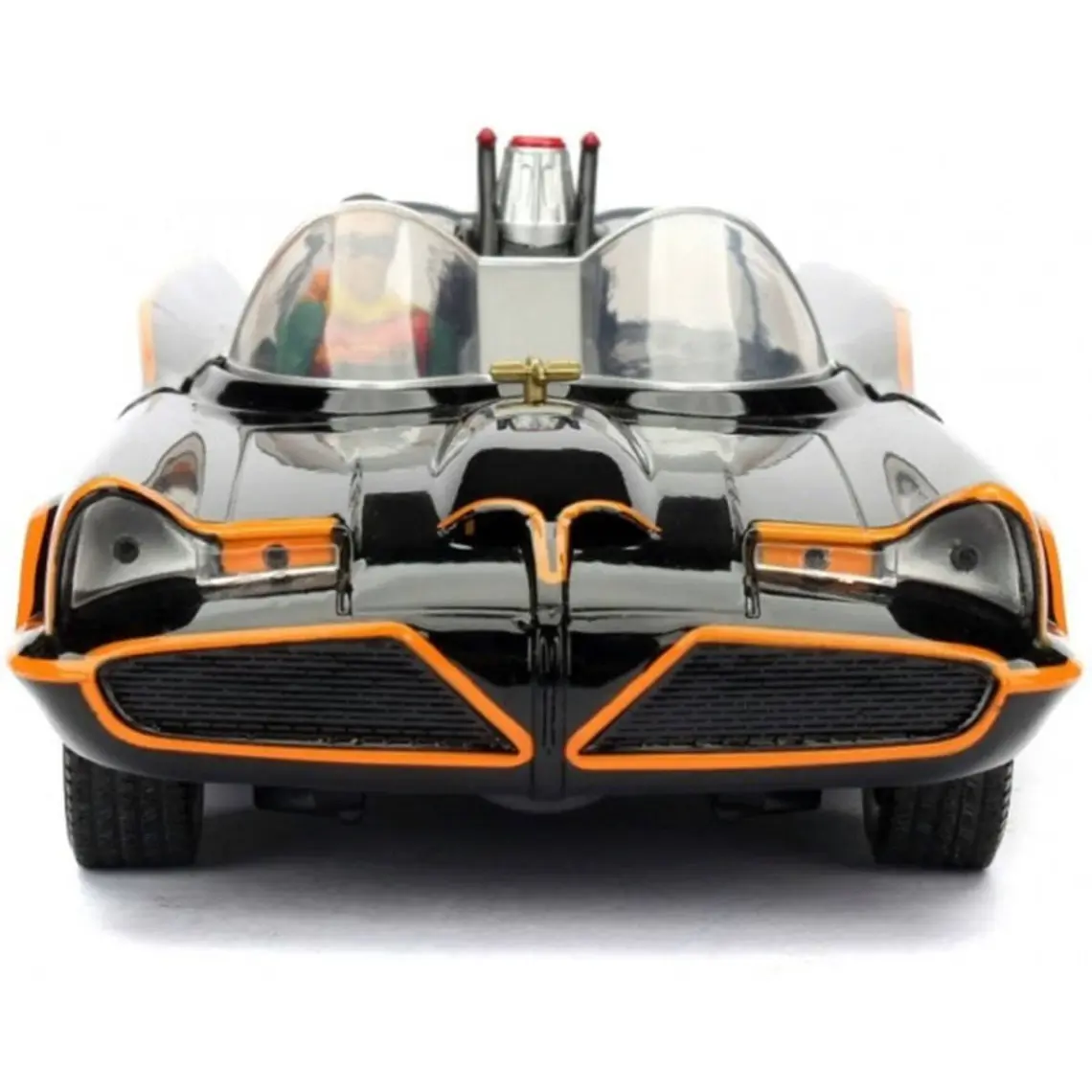 Jada Toys 1/24 Die Cast Model 1966 Classic TV Serisi Batman İle Robin Figür ve Batmobile
