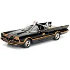 Jada Toys 1/24 Die Cast Model 1966 Classic TV Serisi Batman İle Robin Figür ve Batmobile