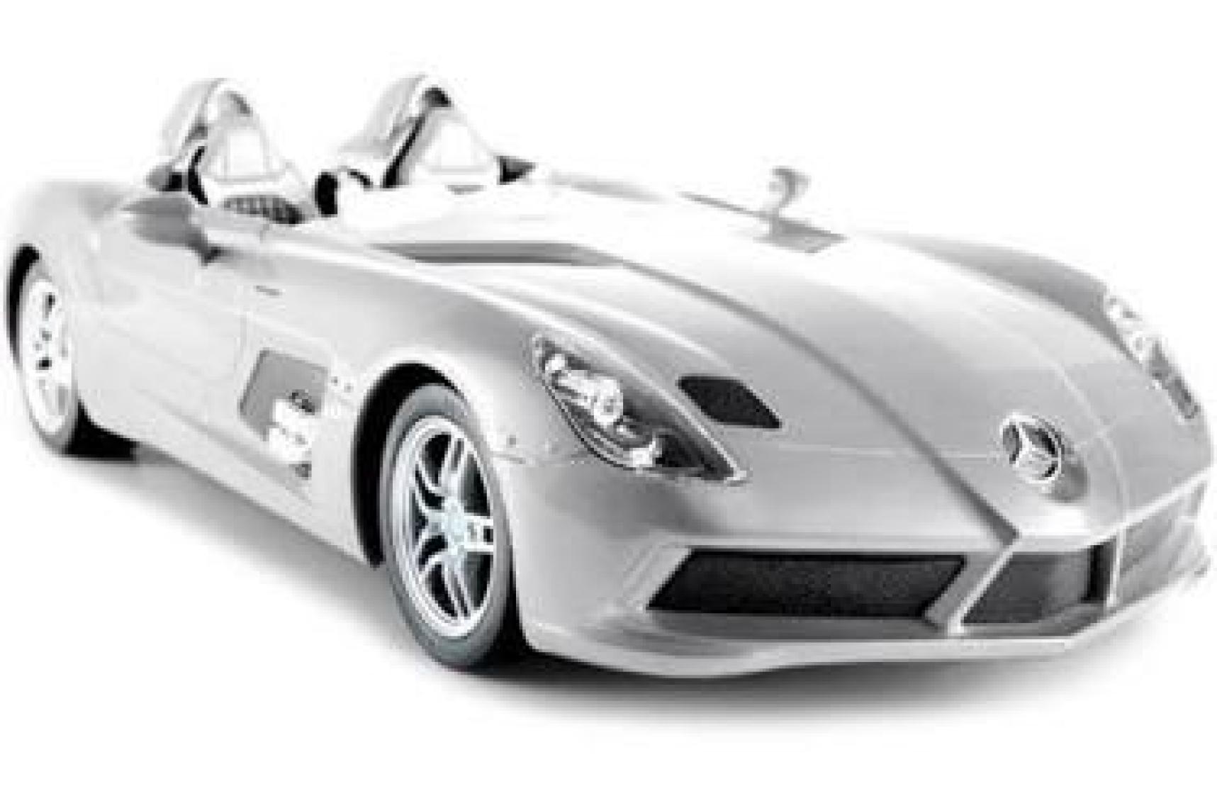 Rastar R/C 1/12 Uzaktan Kumandalı Mercedes SLR Mclaren Z199 Işıklı Araba - Siyah