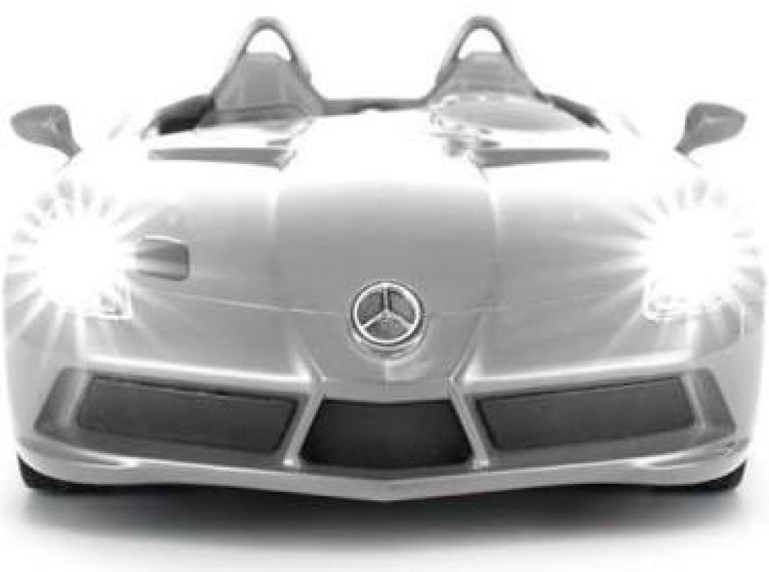 Rastar R/C 1/12 Uzaktan Kumandalı Mercedes SLR Mclaren Z199 Işıklı Araba - Siyah