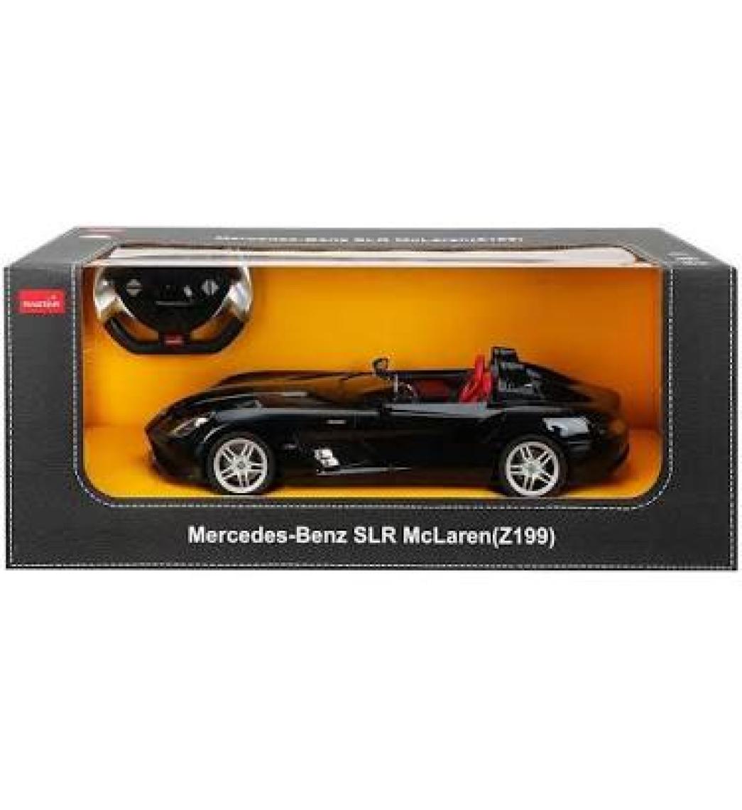 Rastar R/C 1/12 Uzaktan Kumandalı Mercedes SLR Mclaren Z199 Işıklı Araba - Siyah