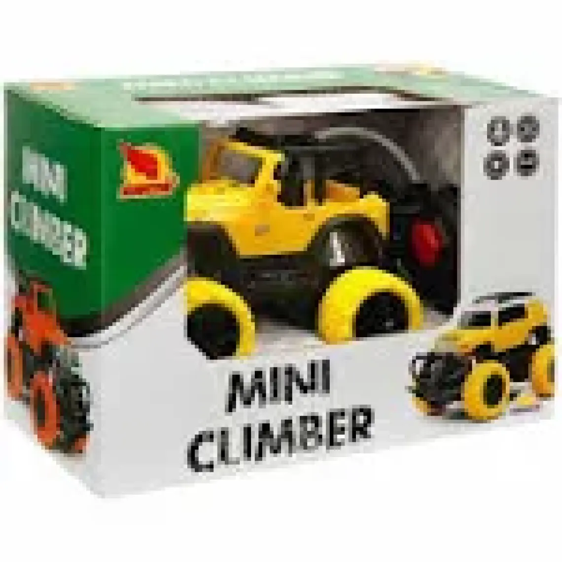 MEGA 1:43 Uzaktan Kumandalı Işıklı Mini Jeep 12 Cm.