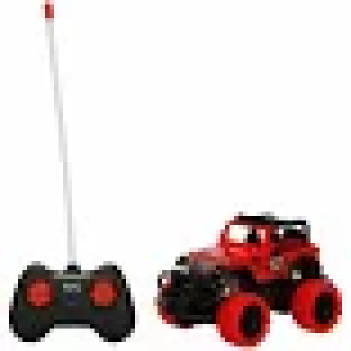 MEGA 1:43 Uzaktan Kumandalı Işıklı Mini Jeep 12 Cm.