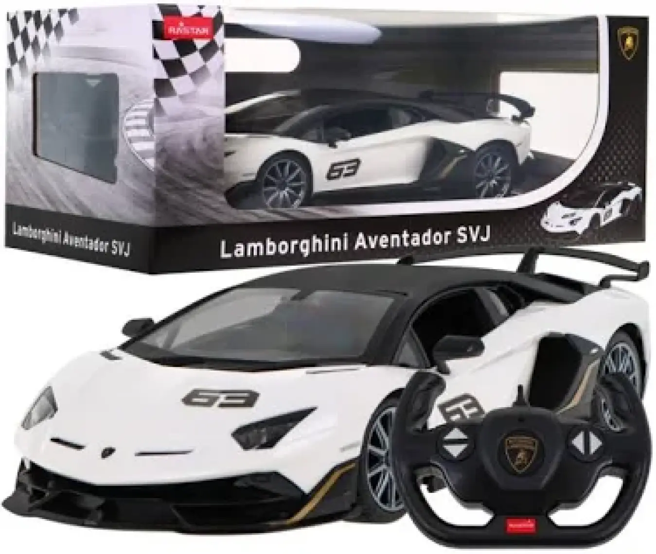 Rastar 1:12 Lamborghini Aventador Uzaktan Kumandalı Işıklı Araba