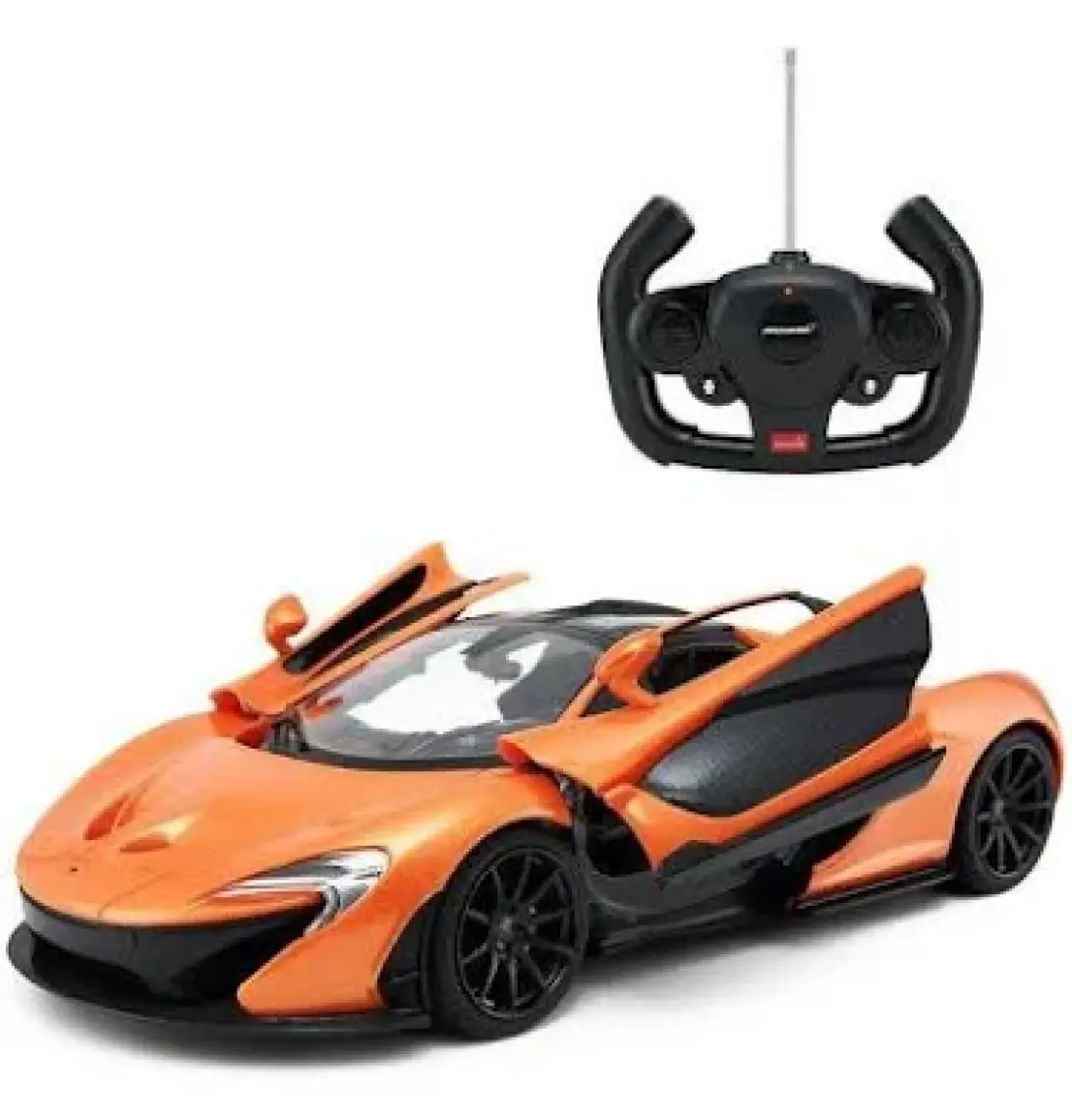 Rastar R/C 1/14 Uzaktan Kumandalı Kapıları Açılan McLaren P1 Işıklı Araba - Sarı
