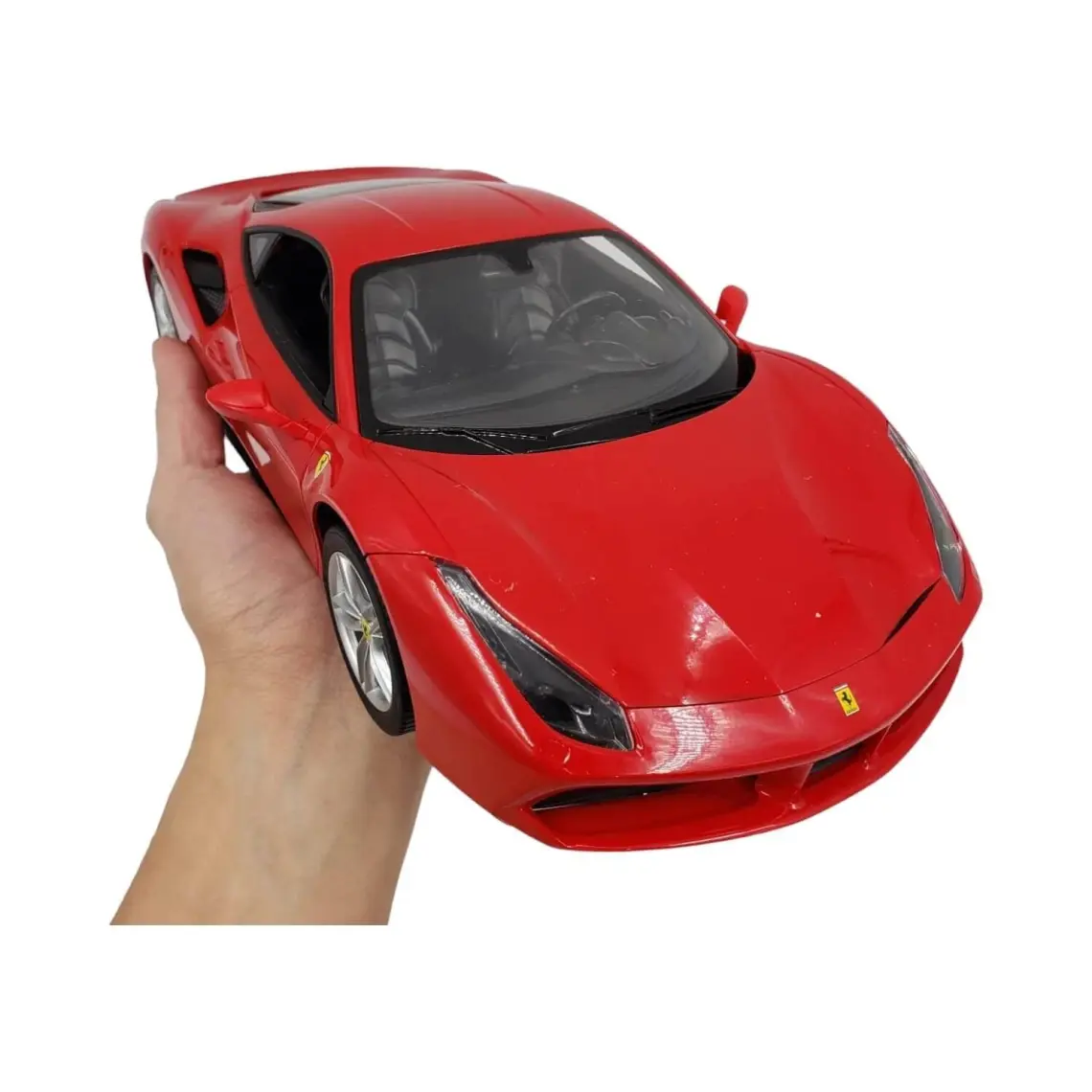 Rastar R/C 1/14 Uzaktan Kumandalı Ferrari 488 GTB Işıklı Araba - Kırmızı