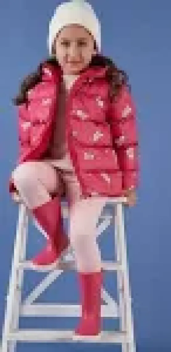 Lela Ekstra Dolgulu İçi Yumuşak Polarlı Kapüşonlu Şişme Mont Kız Çocuk MONT 5763001