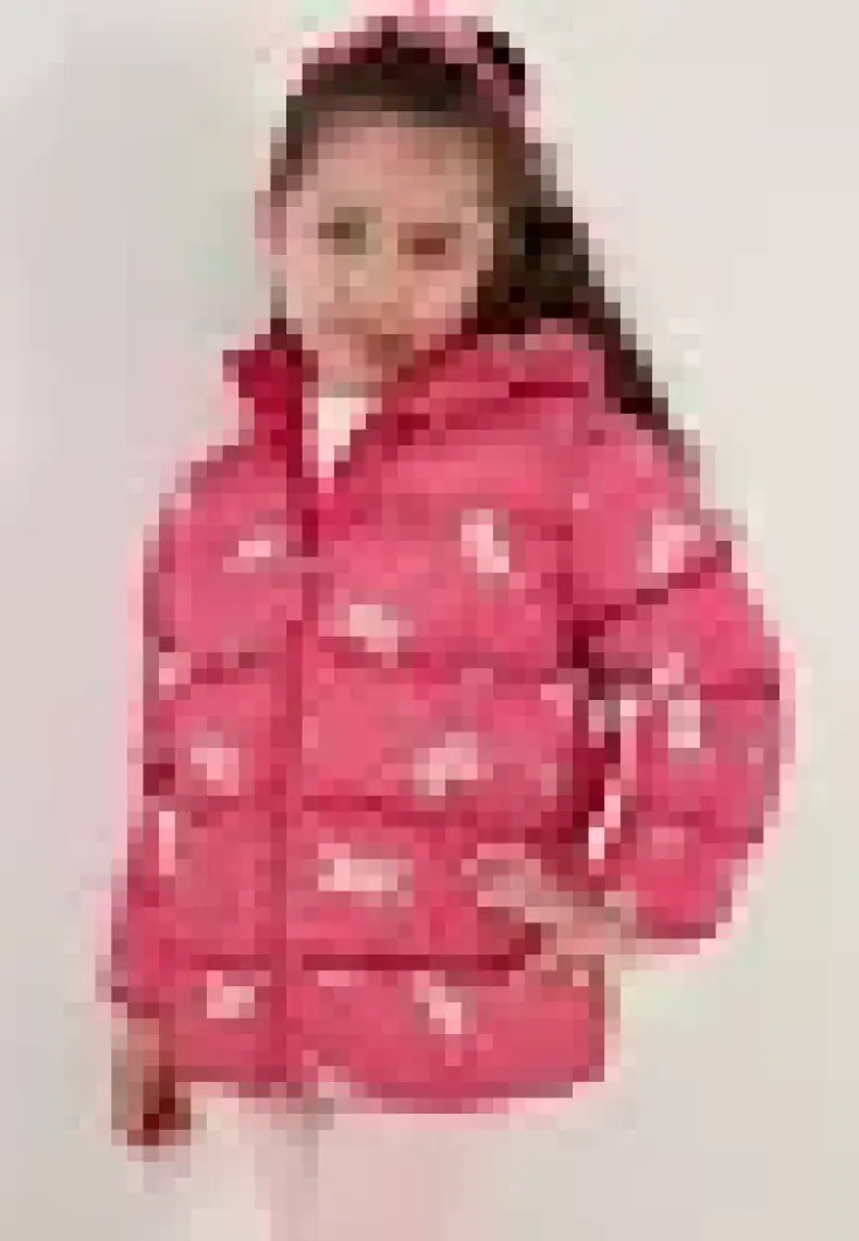 Lela Ekstra Dolgulu İçi Yumuşak Polarlı Kapüşonlu Şişme Mont Kız Çocuk MONT 5763001