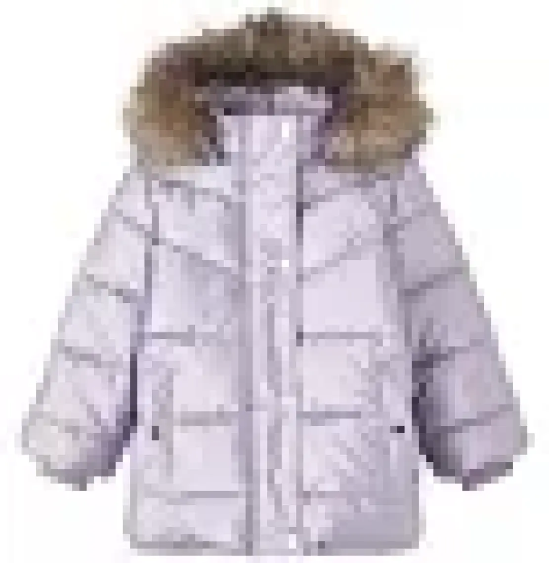 Name It NMFMAGGY PUFFER JACKET1 Mor Kız Çocuk Mont