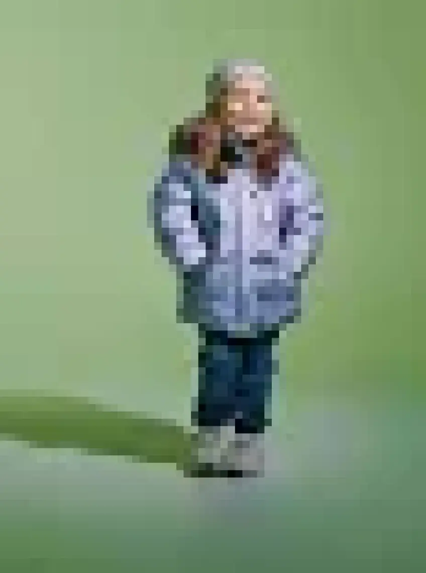 Name It NMFMAGGY PUFFER JACKET1 Mor Kız Çocuk Mont