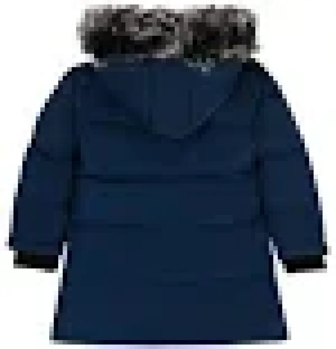 Lela Yakası Suni Kürklü Peluş Astarlı Çıkarılabilir Kapüşonlu Dar Kesim Kışlık Mont Kız Çocuk MONT 5760002
