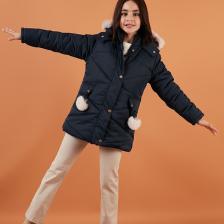 Lela İçi Peluş Astarlı Kapüşonlu Şişme Mont Kız Çocuk MONT 6035034