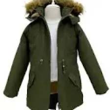 Asortik Unisex Mont Kaban Kışlık Kanvas Kumaş Büzmeli Diz Üstü İçi Kürk Kapüşonlu Kaban Mont-MNT-0005