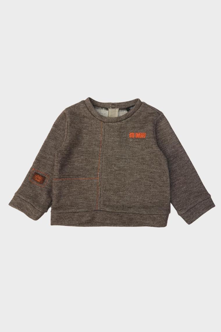 Erkek Bebek Kahve Sweatshirt 23FW0BG1423