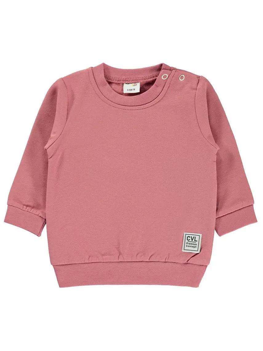 Civil Baby Bebek Sweatshirt 6-18 Ay Gül Kurusu