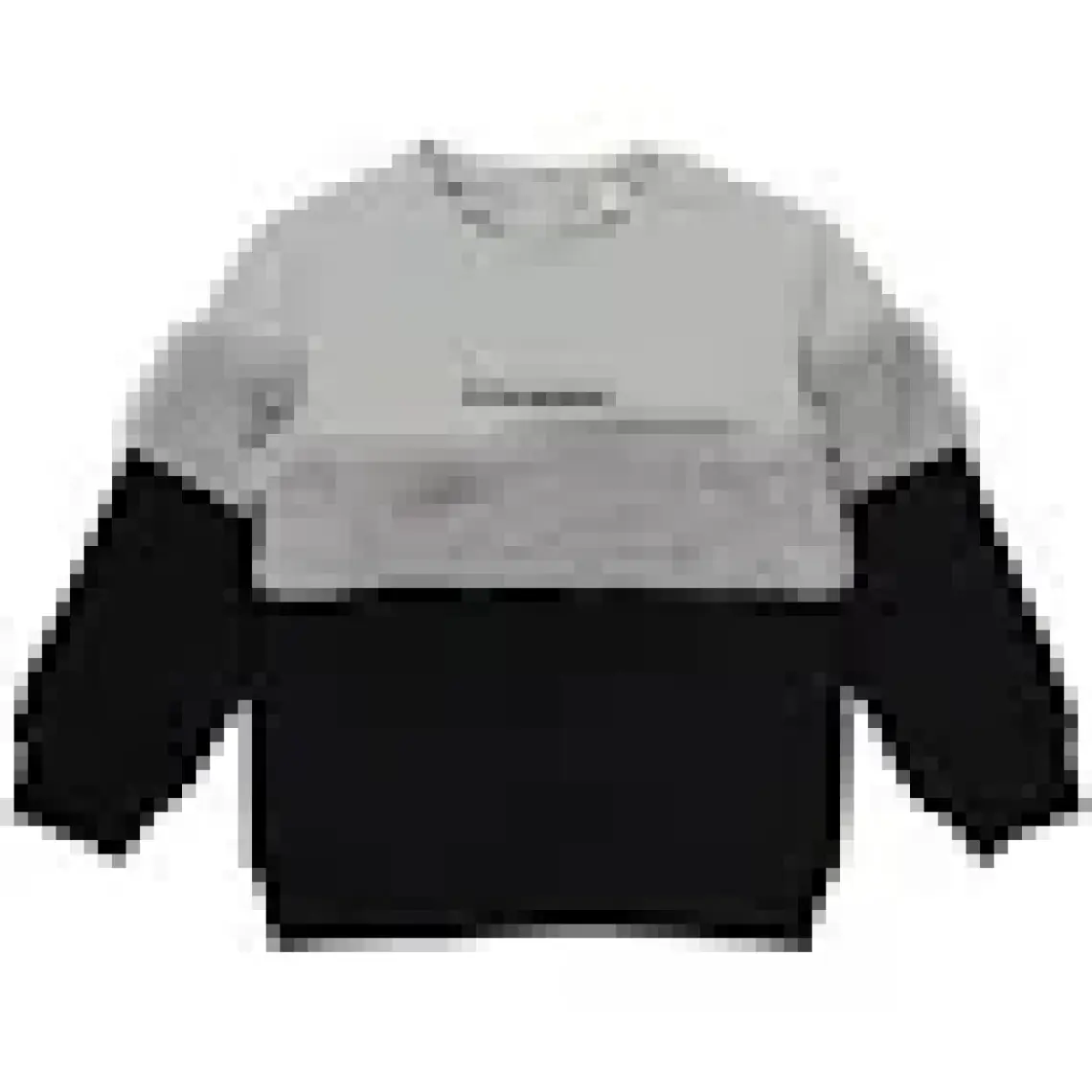 Panço Kız Bebek Peluş Detaylı Yazı Nakışlı Sweatshirt