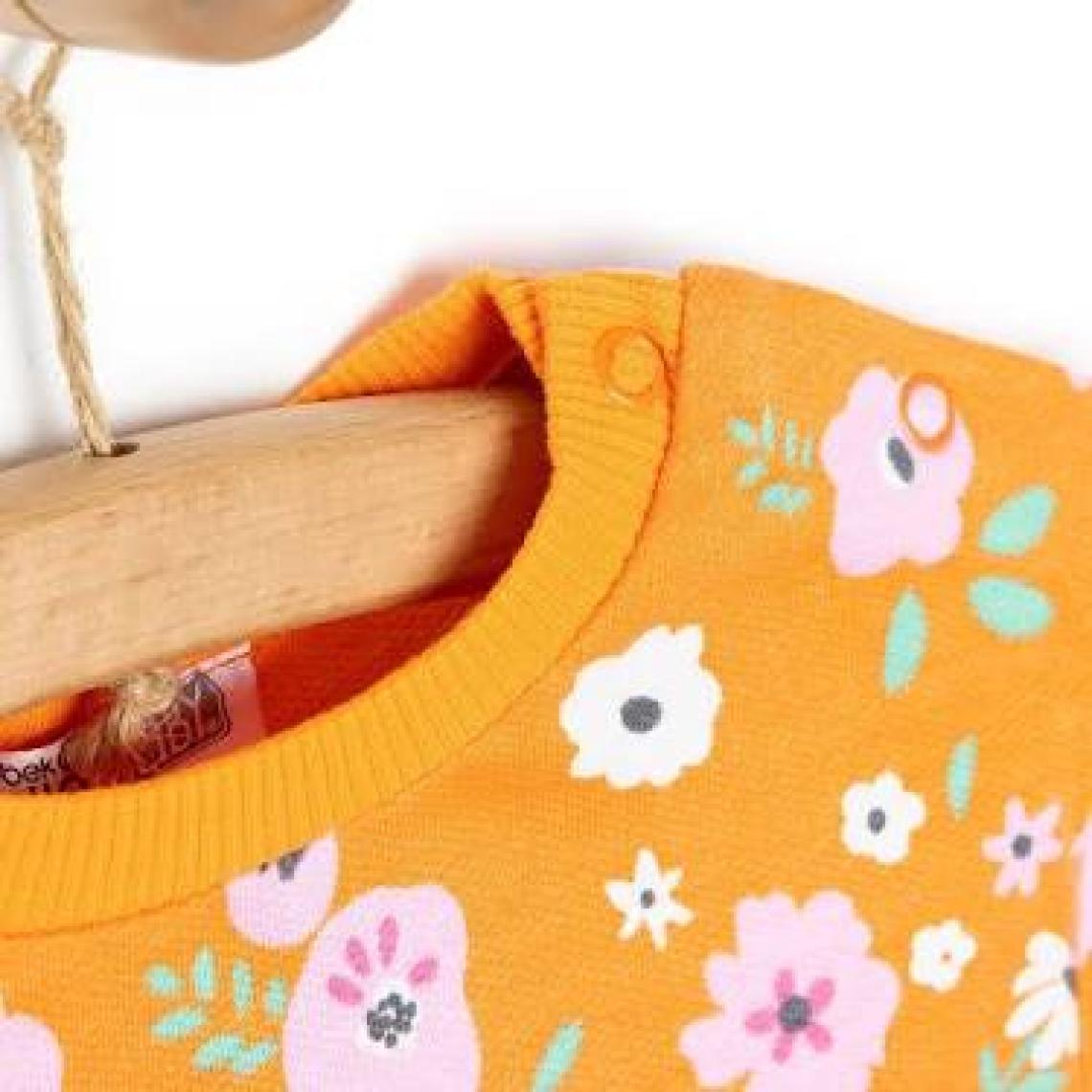 HelloBaby Basic Az Şardonlu Aslan Desenli Sweatshirt Kız Bebek