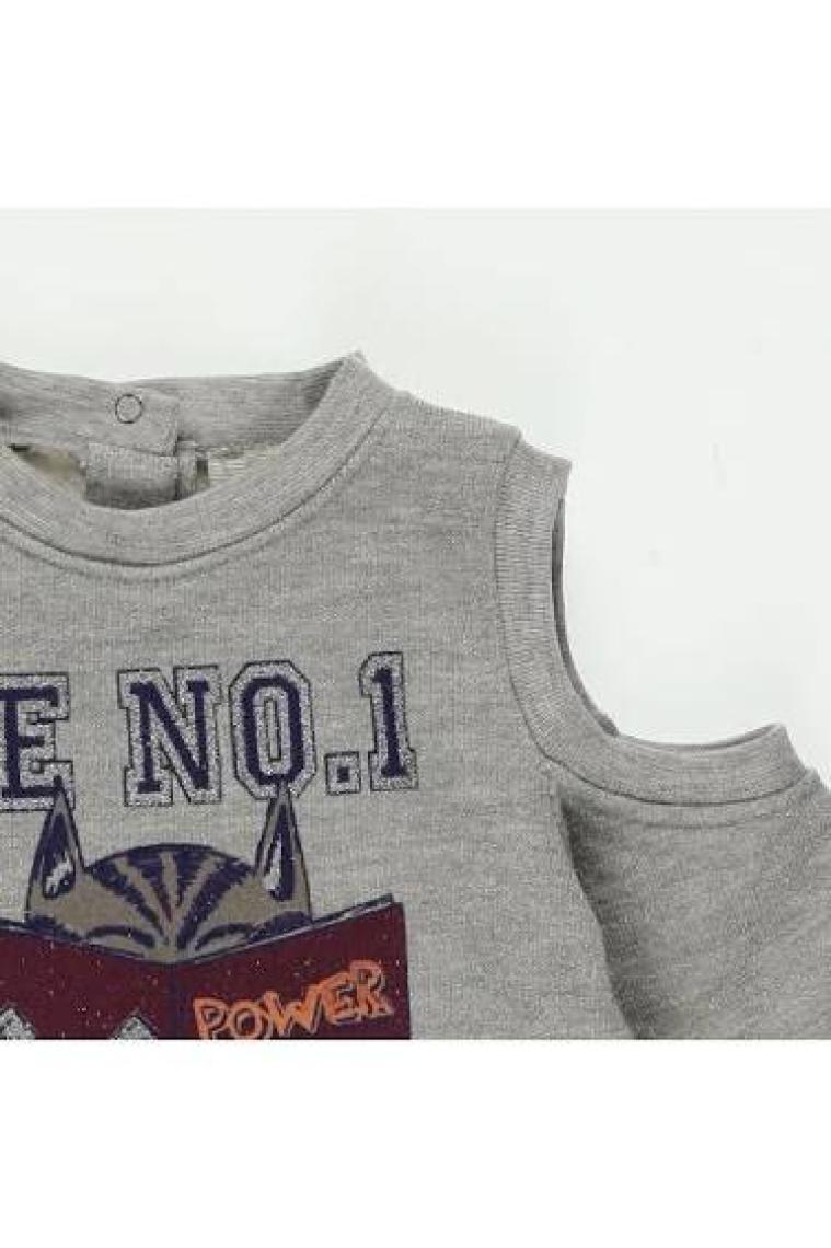 Panço Kız Bebek Sweatshirt 2221GB08065