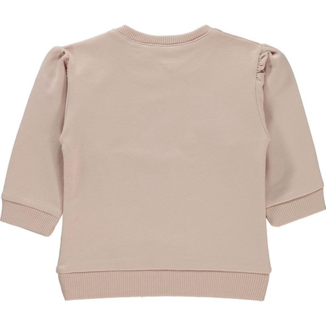 Civil Baby Kız Bebek Sweatshirt 6-18 Ay Pudra