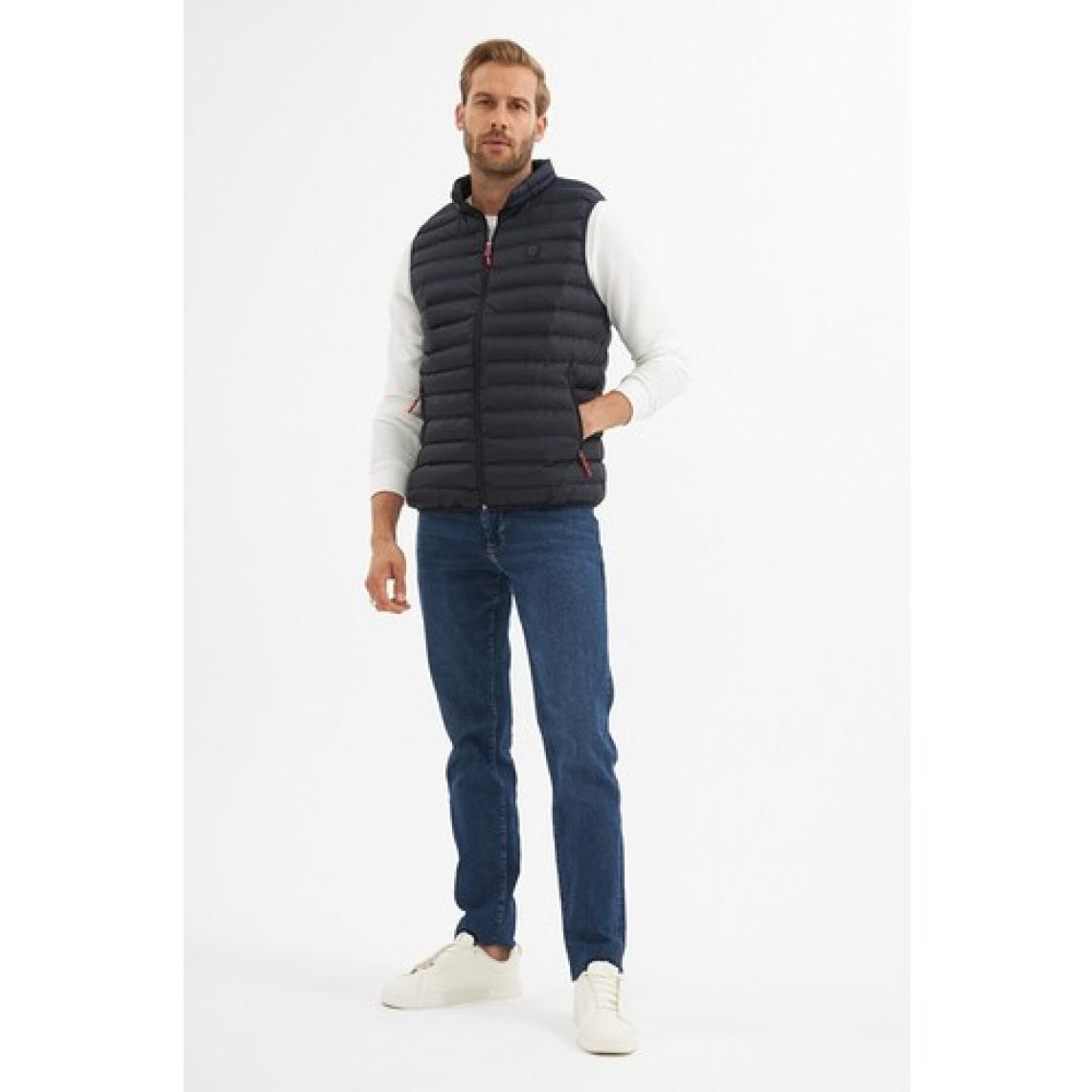 Danger Erkek Slim Fit Şişme Yelek Lacivert - 305DNGR