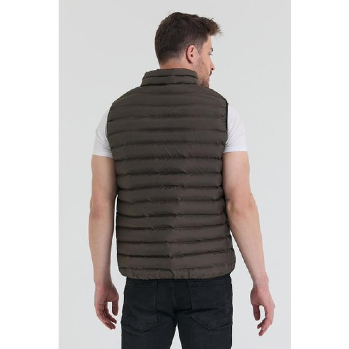 Danger Erkek Slim Fit Şişme Yelek Haki - 305DNGR