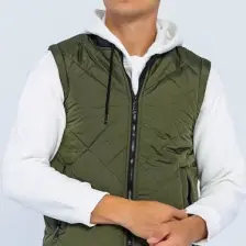 Cekmon Ince Kapitone Erkek Şişme Yelek