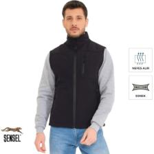 Şensel, Softshell Yelek, Lacivert 118E2245 Rüzgar Geçirmez