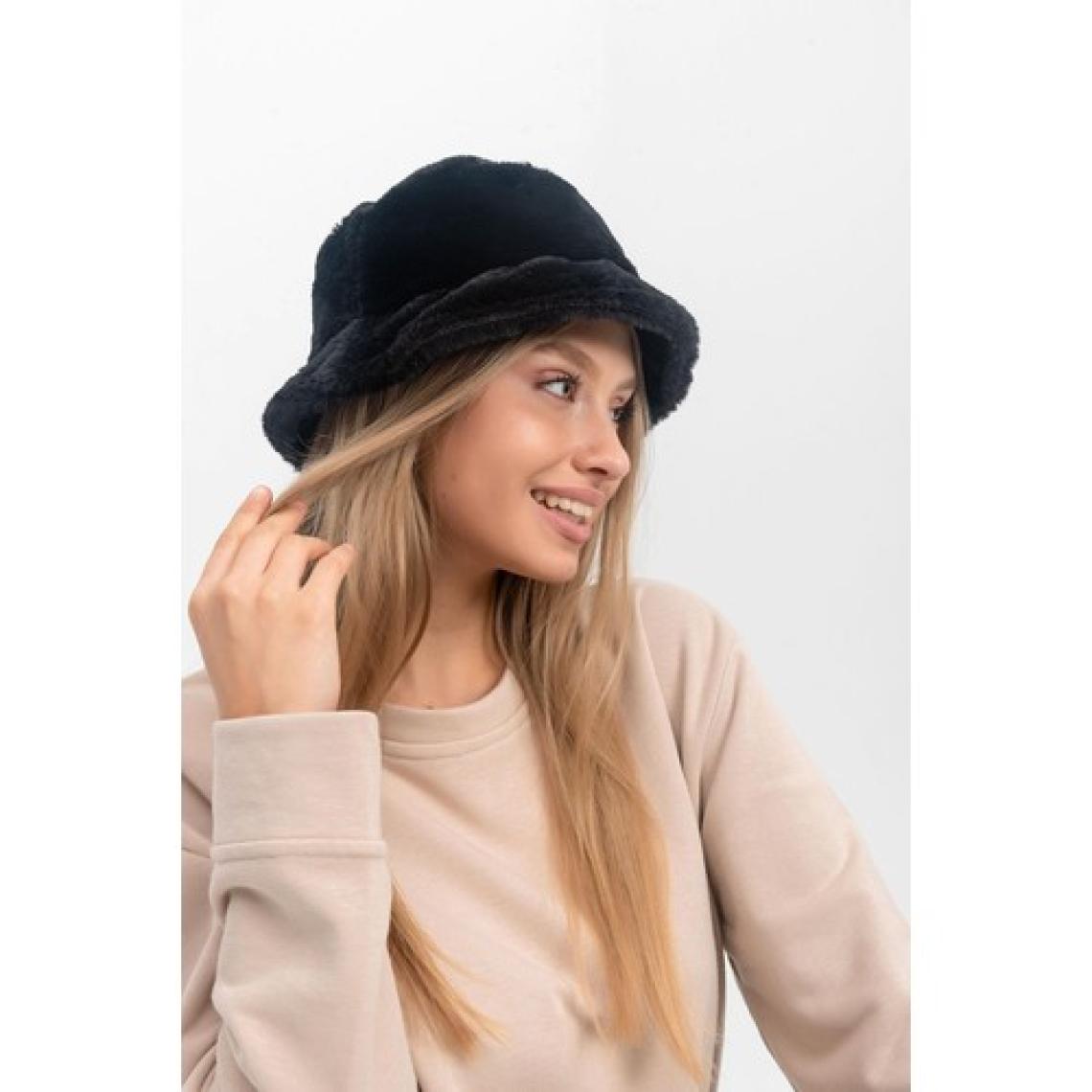 Saria Moda Peluş Bucket Şapka